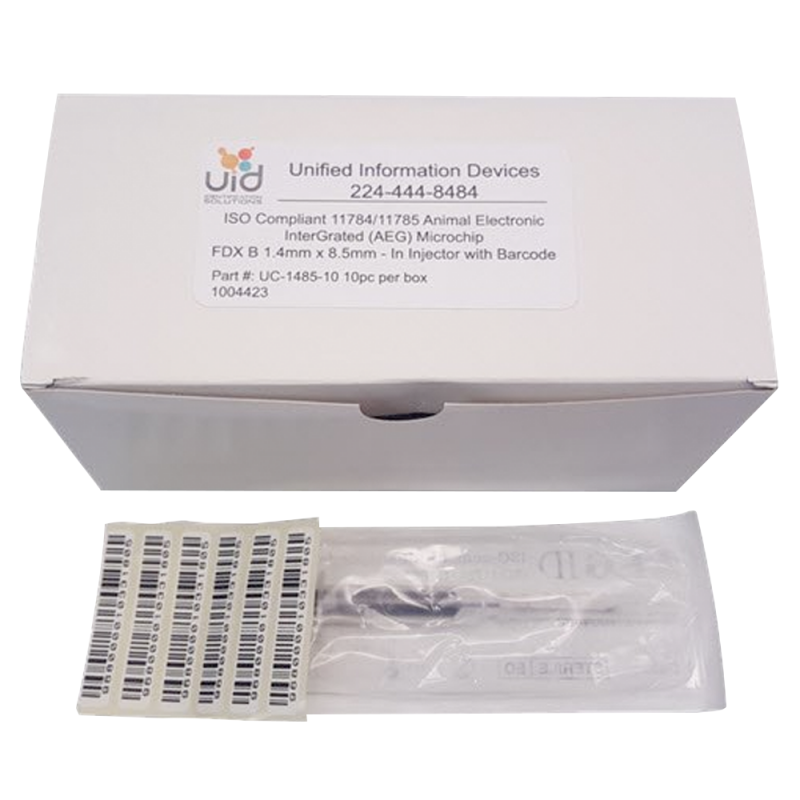 ISO Microchips for Pets Small Dogs, Cats, Reptiles, Fish 1.4mm x 8.5mm